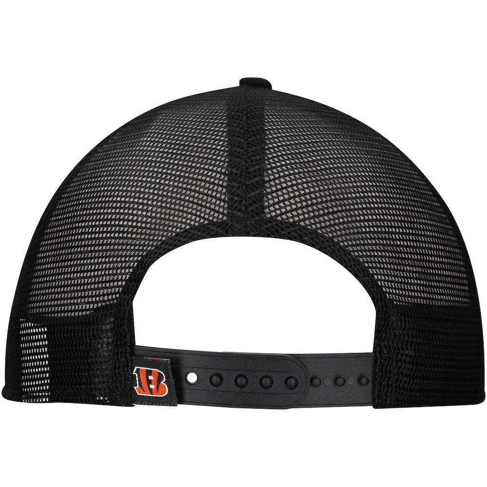 New Era Cincinnati Bengals Distressed 9FIFTY A-Frame Snapback Hat - White/Black online