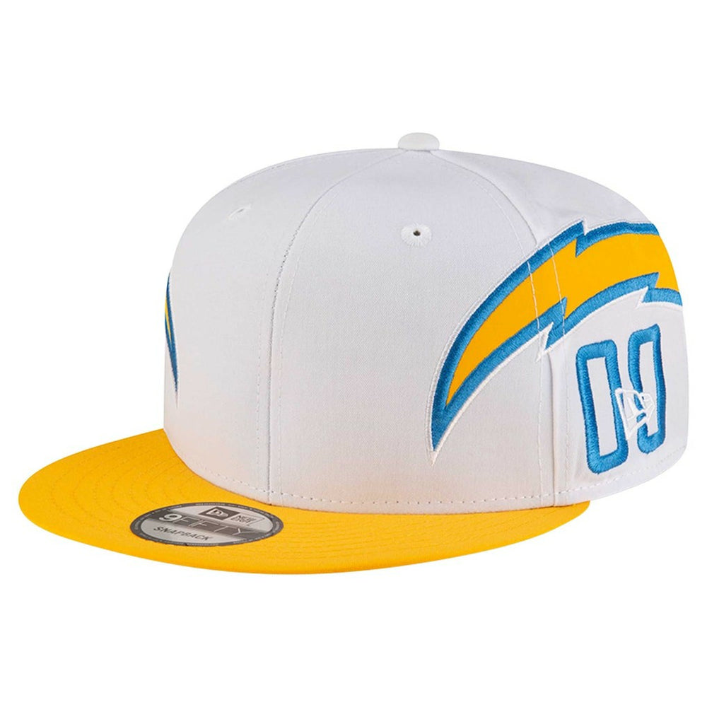 Los Angeles Chargers New Era Helmet 9FIFTY Snapback Hat - White outlet
