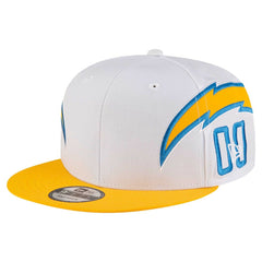 Los Angeles Chargers New Era Helmet 9FIFTY Snapback Hat - White outlet