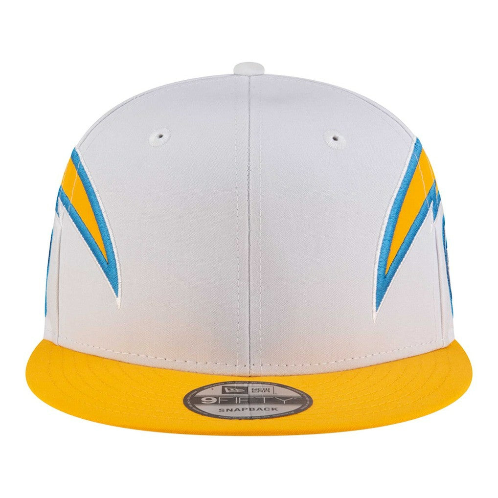 Los Angeles Chargers New Era Helmet 9FIFTY Snapback Hat - White outlet