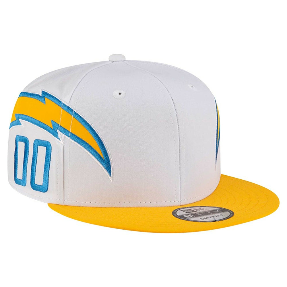 Los Angeles Chargers New Era Helmet 9FIFTY Snapback Hat - White outlet