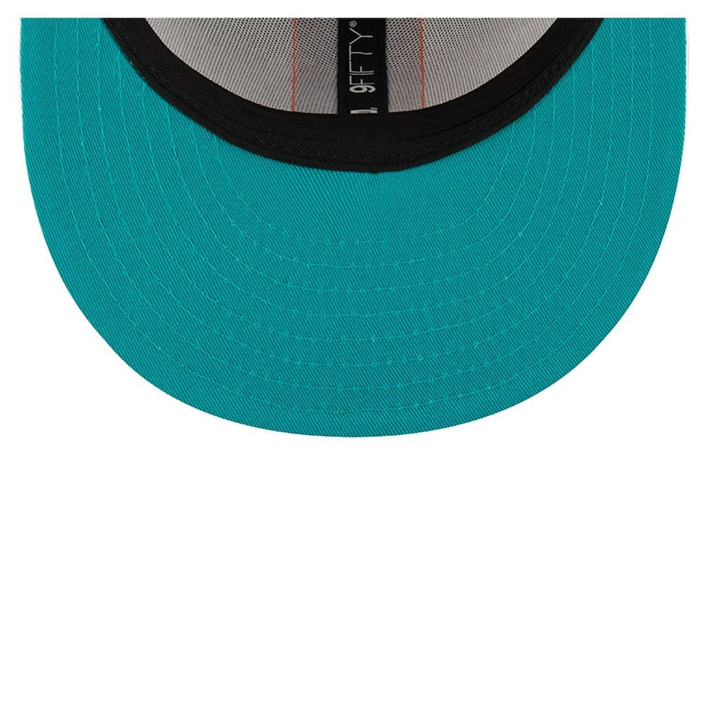 Miami Dolphins New Era Helmet 9FIFTY Snapback Hat - White sale