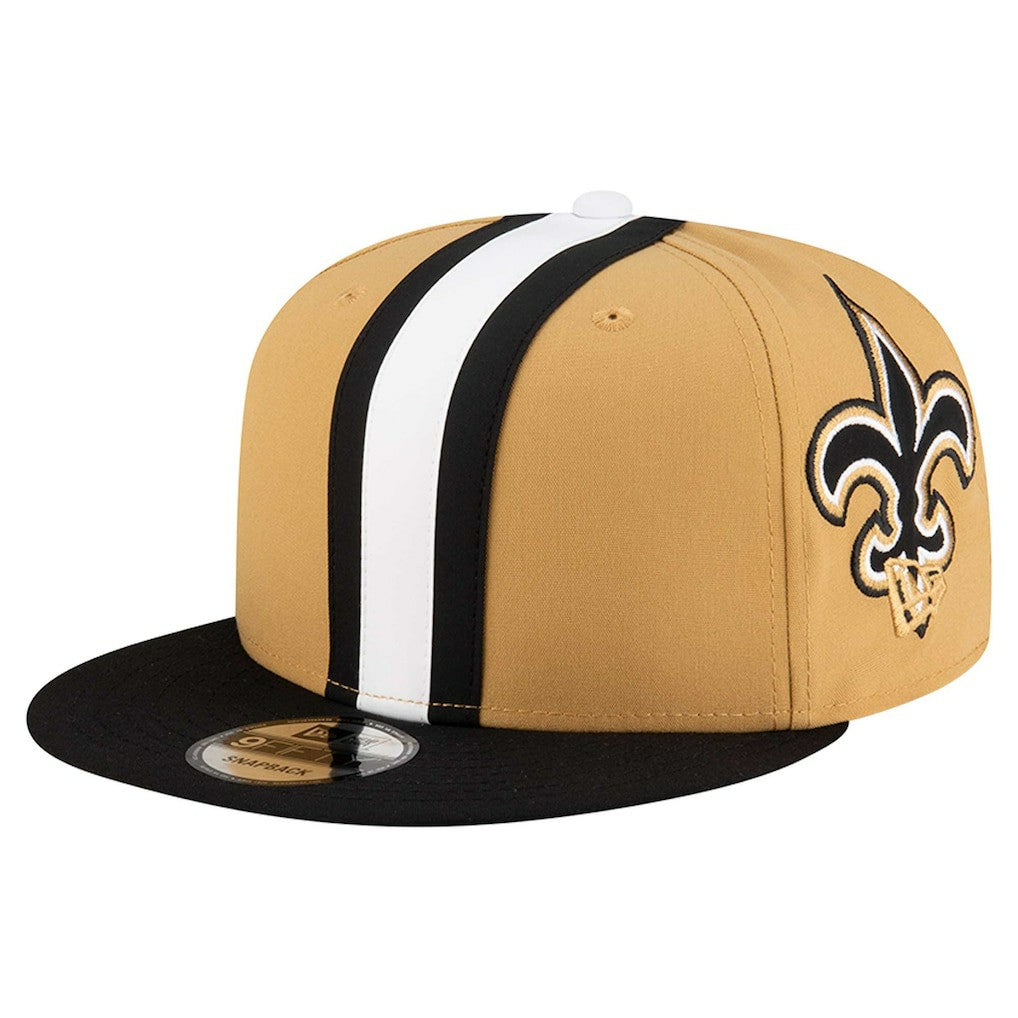 New Orleans Saints New Era Helmet 9FIFTY Snapback Hat - Gold outlet