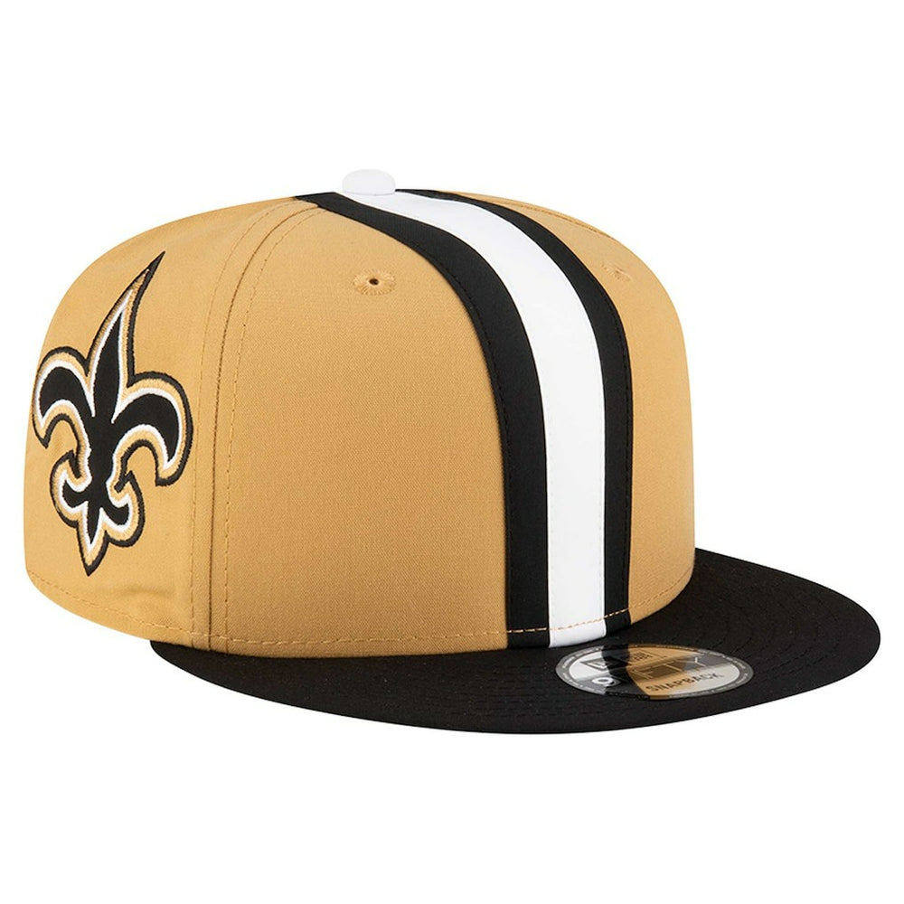 New Orleans Saints New Era Helmet 9FIFTY Snapback Hat - Gold outlet