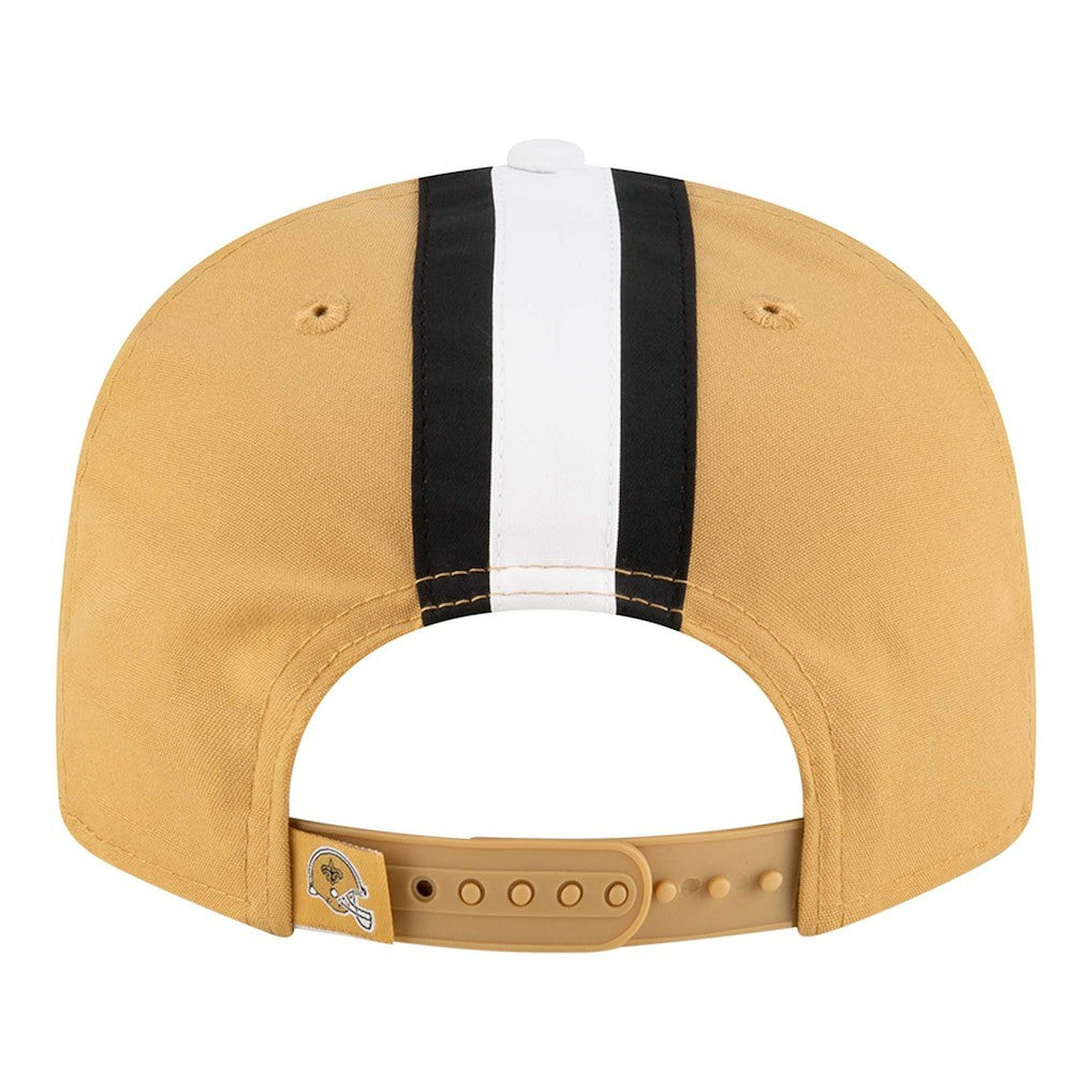 New Orleans Saints New Era Helmet 9FIFTY Snapback Hat - Gold outlet
