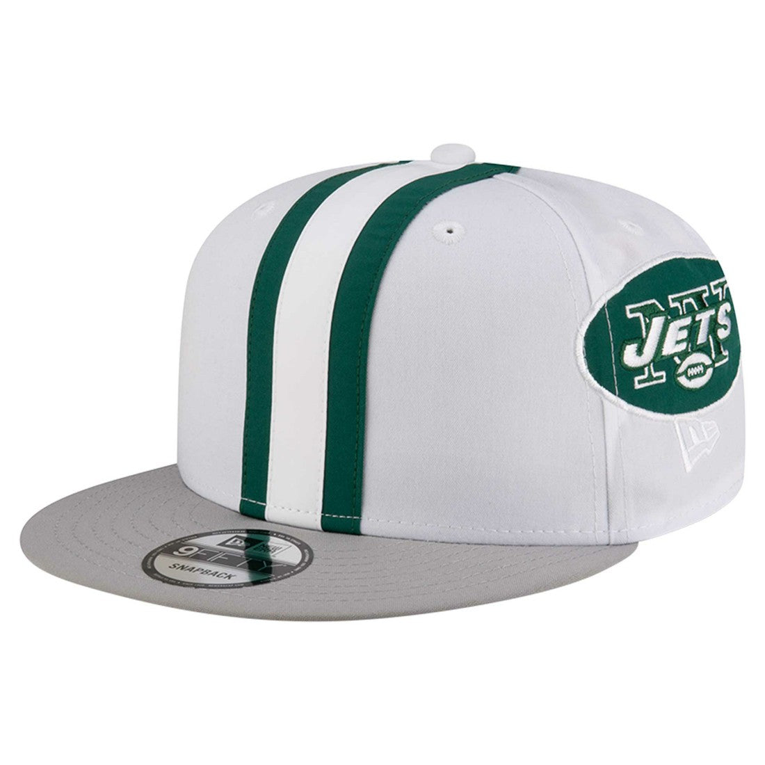 New York Jets New Era Throwback Helmet 9FIFTY Snapback Hat - White online