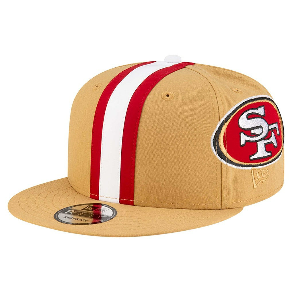 San Francisco 49ers New Era Helmet 9FIFTY Snapback Hat - Gold discount