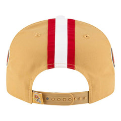 San Francisco 49ers New Era Helmet 9FIFTY Snapback Hat - Gold discount