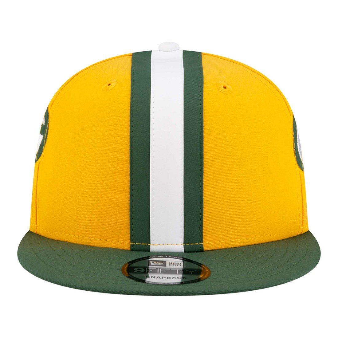 Green Bay Packers New Era Helmet 9FIFTY Snapback Hat - Gold sale