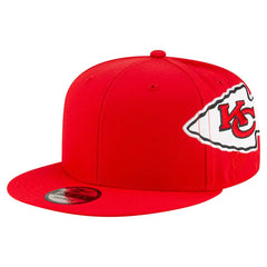 Kansas City Chiefs New Era Helmet 9FIFTY Snapback Hat - Red sale