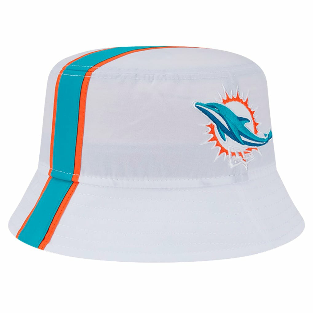 Miami Dolphins New Era Helmet Bucket Hat - White online