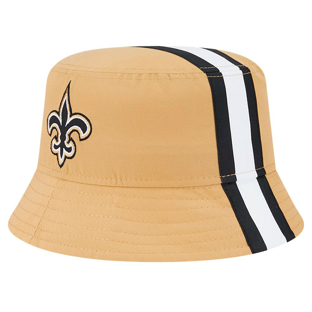 New Orleans Saints New Era Helmet Bucket Hat - Gold outlet