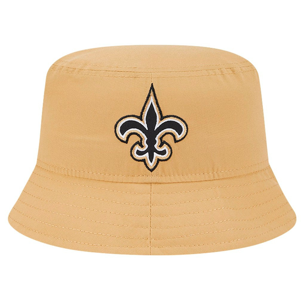 New Orleans Saints New Era Helmet Bucket Hat - Gold outlet