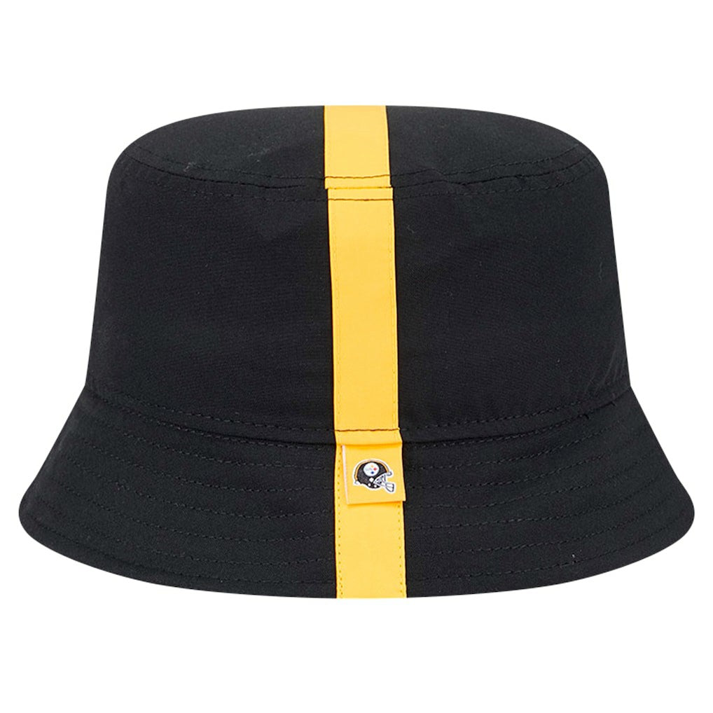 Pittsburgh Steelers New Era Helmet Bucket Hat - Black for sale