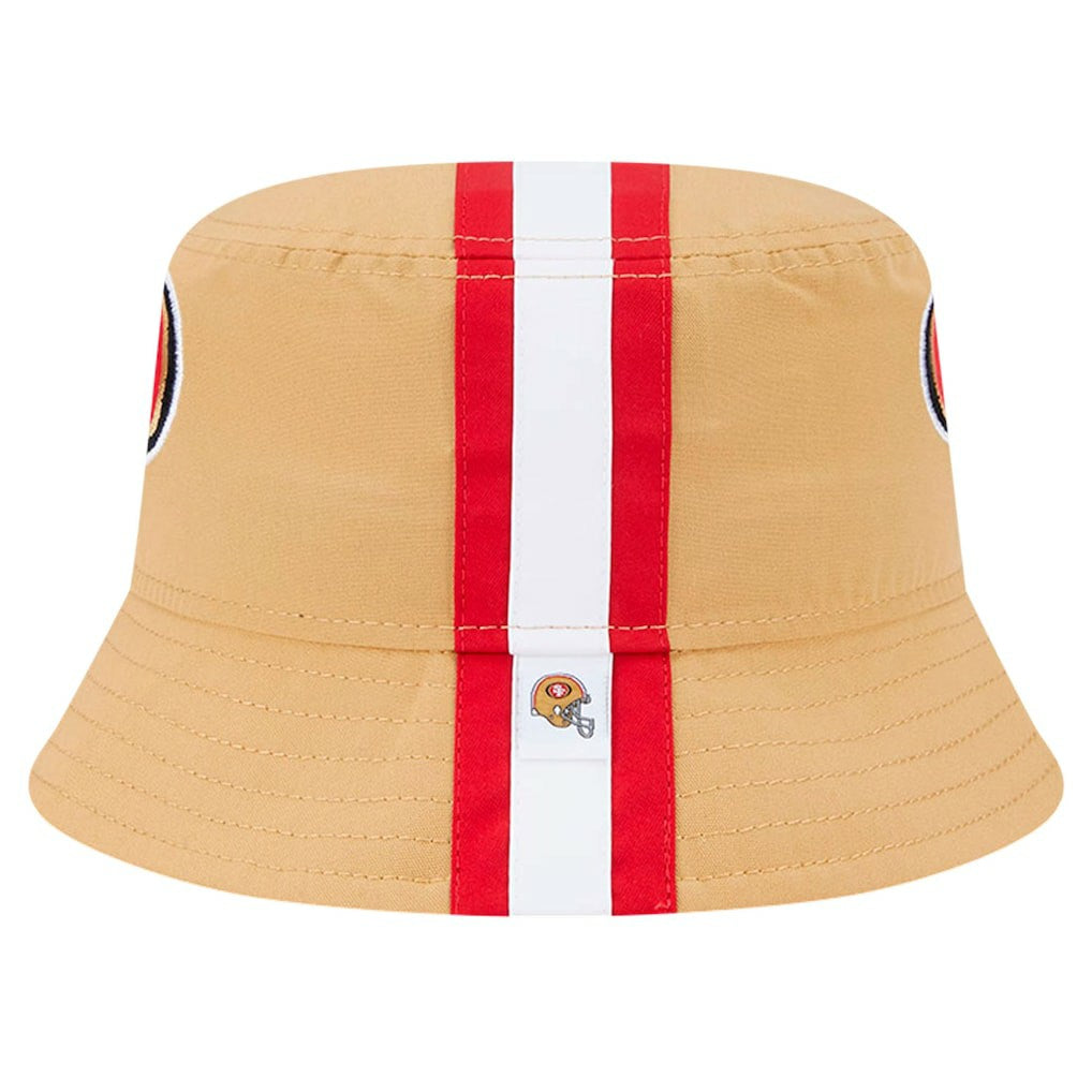 San Francisco 49ers New Era Helmet Bucket Hat - Gold cheap
