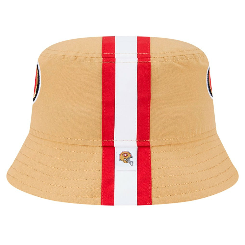 San Francisco 49ers New Era Helmet Bucket Hat - Gold cheap