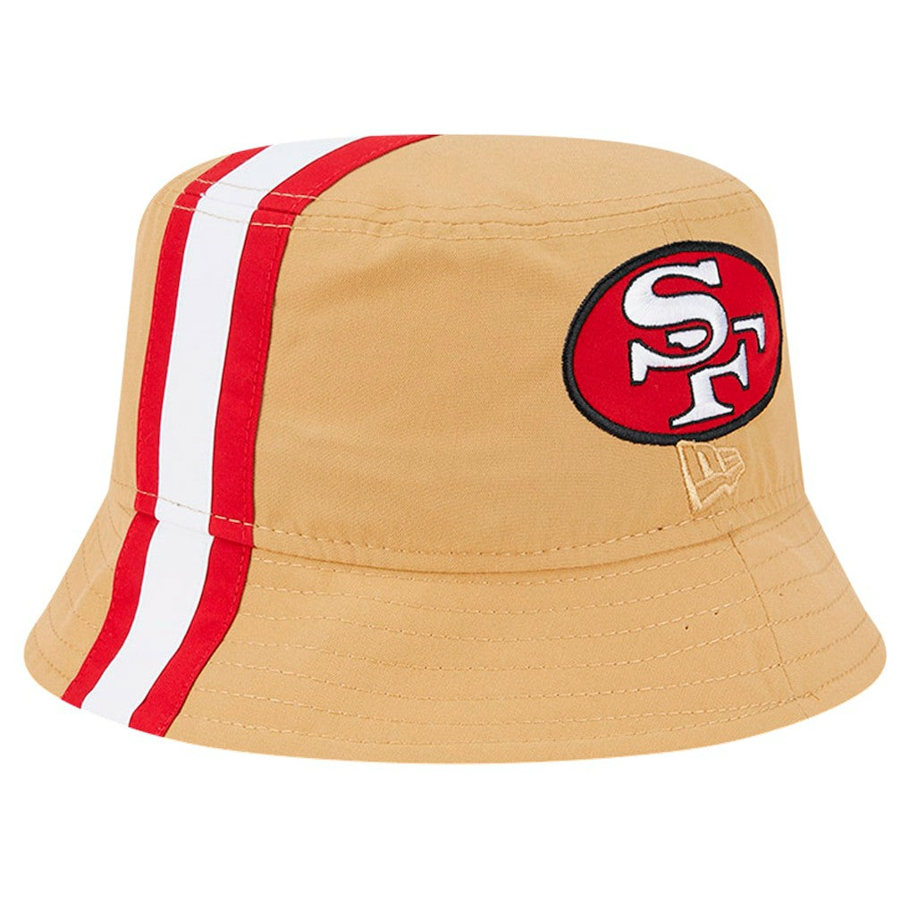 San Francisco 49ers New Era Helmet Bucket Hat - Gold sale