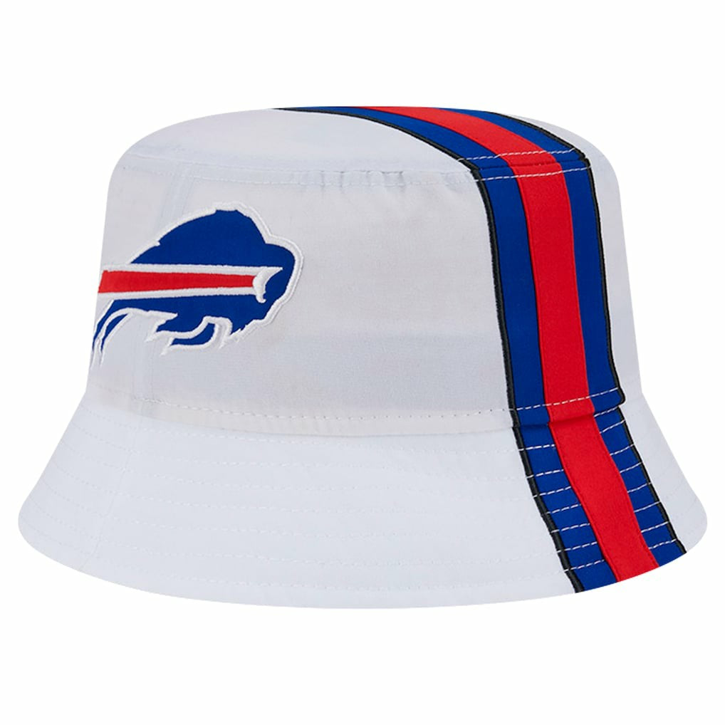 Buffalo Bills New Era Helmet Bucket Hat - White online