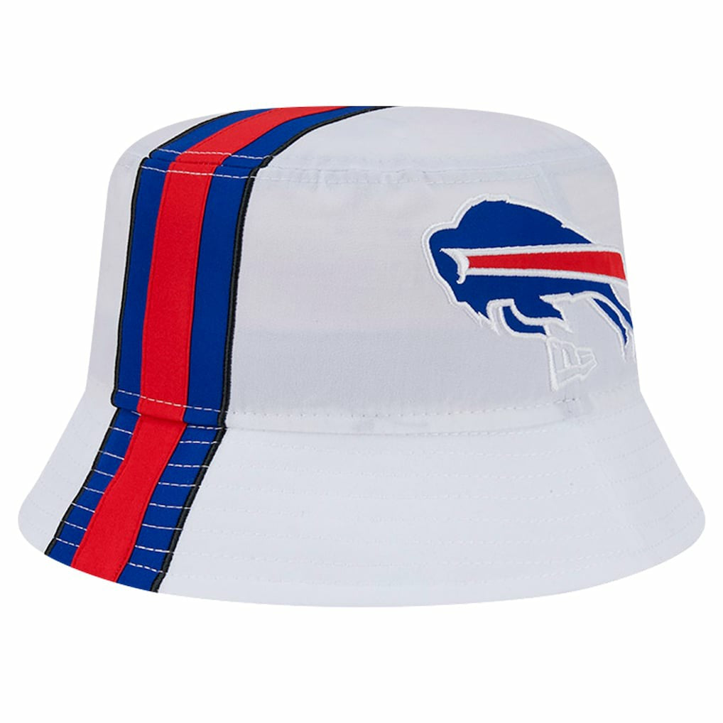 Buffalo Bills New Era Helmet Bucket Hat - White online