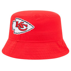 Kansas City Chiefs New Era Helmet Bucket Hat - Red outlet