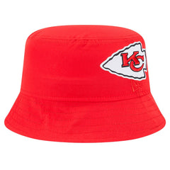Kansas City Chiefs New Era Helmet Bucket Hat - Red outlet