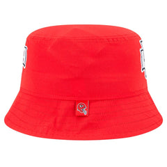 Kansas City Chiefs New Era Helmet Bucket Hat - Red outlet