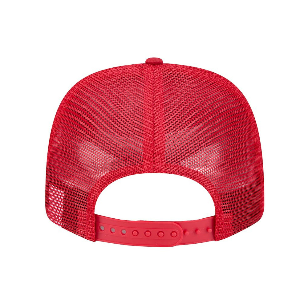 San Francisco 49ers New Era Adventure Camo Trucker 9SEVENTY Stretch-Snap Adjustable Hat - Scarlet discount