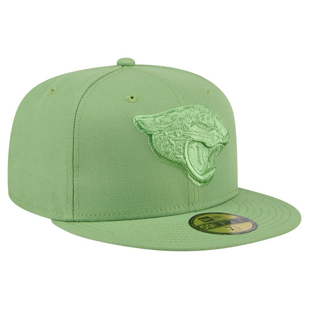 Jacksonville Jaguars New Era Color Pack 59FIFTY Fitted Hat - Green on sale