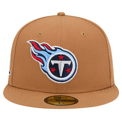 Tennessee Titans New Era Color Pack 59FIFTY Fitted Hat with Side Patch - Tan sale