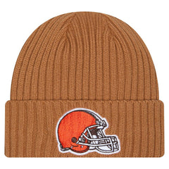 Cleveland Browns New Era Color Pack Cuffed Knit Hat - Tan discount