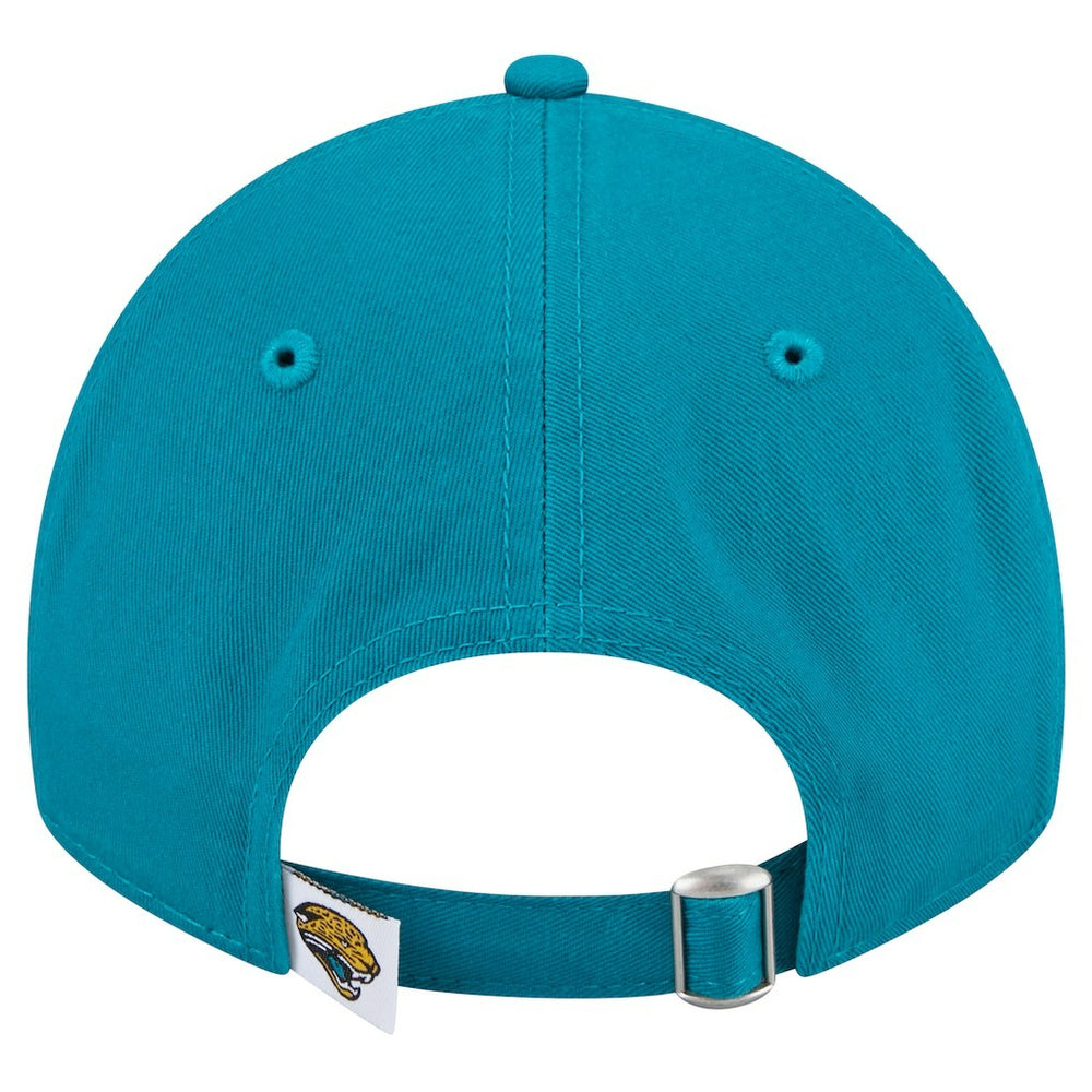 Jacksonville Jaguars New Era Women's Throwback Main Core Classic 2.0 9TWENTY Adjustable Hat - Teal on sale