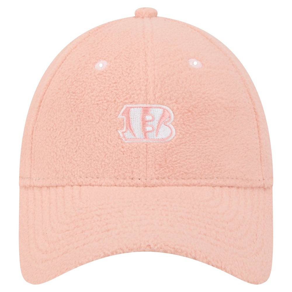 Cincinnati Bengals New Era Women's Cozy Sherpa 9FORTY Adjustable Hat - Light Pink for sale