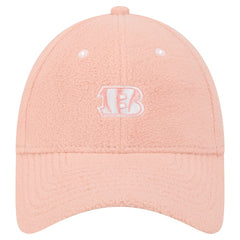 Cincinnati Bengals New Era Women's Cozy Sherpa 9FORTY Adjustable Hat - Light Pink for sale