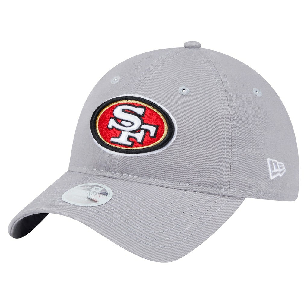 San Francisco 49ers New Era Women's Main 9TWENTY Adjustable Hat - Gray cheap