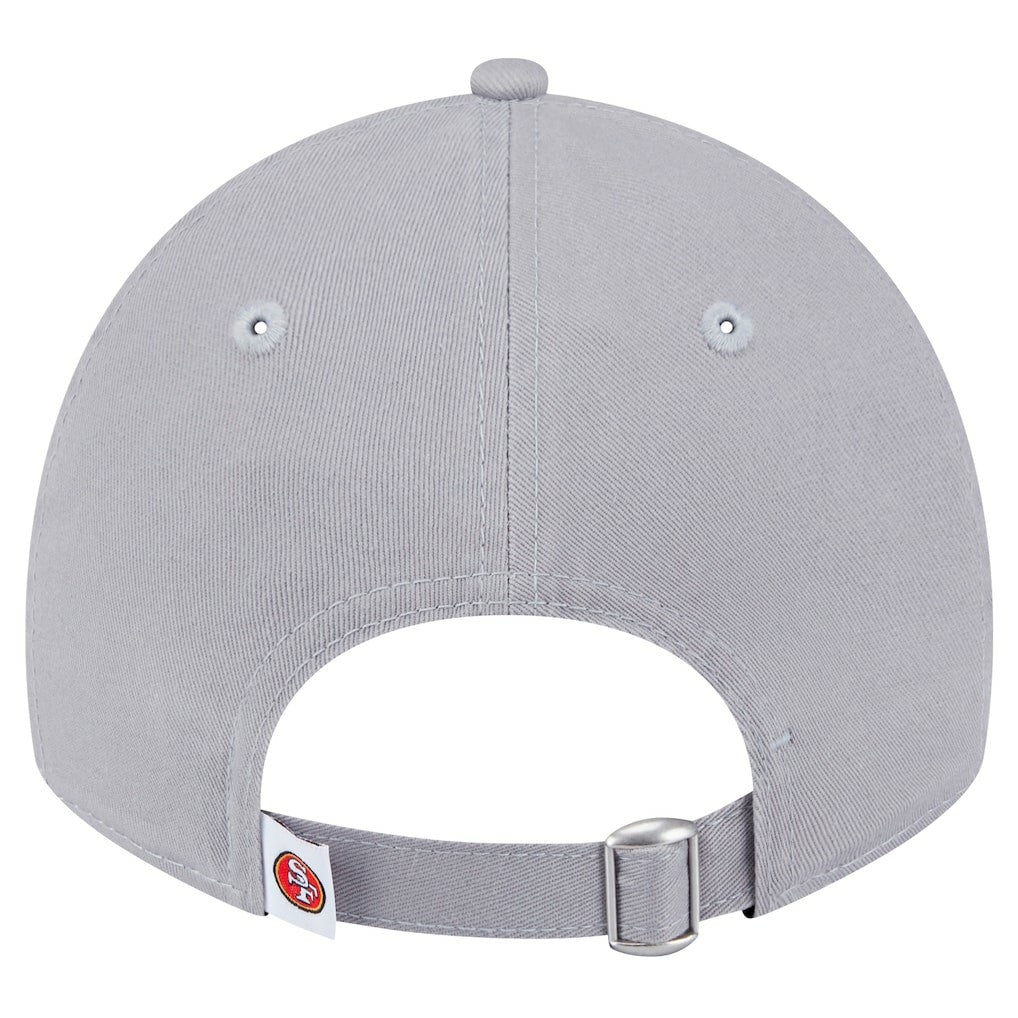 San Francisco 49ers New Era Women's Main 9TWENTY Adjustable Hat - Gray cheap