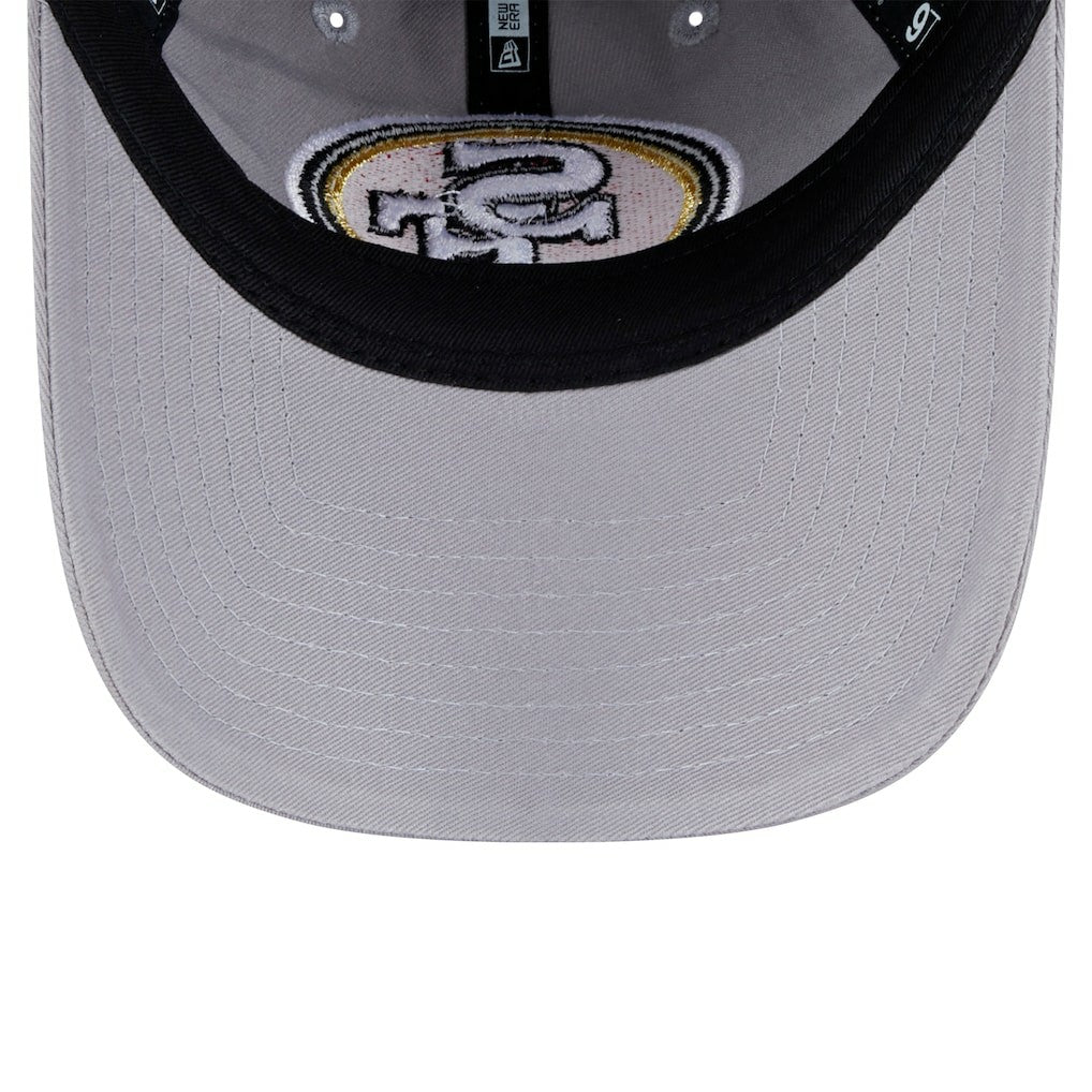 San Francisco 49ers New Era Women's Main 9TWENTY Adjustable Hat - Gray cheap