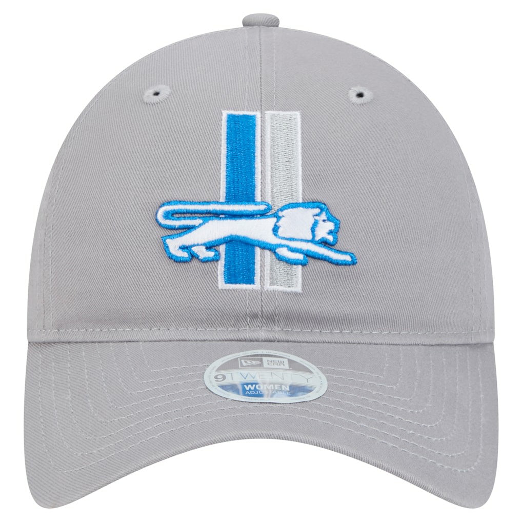 Detroit Lions New Era Women's Main 9TWENTY Adjustable Hat - Gray outlet