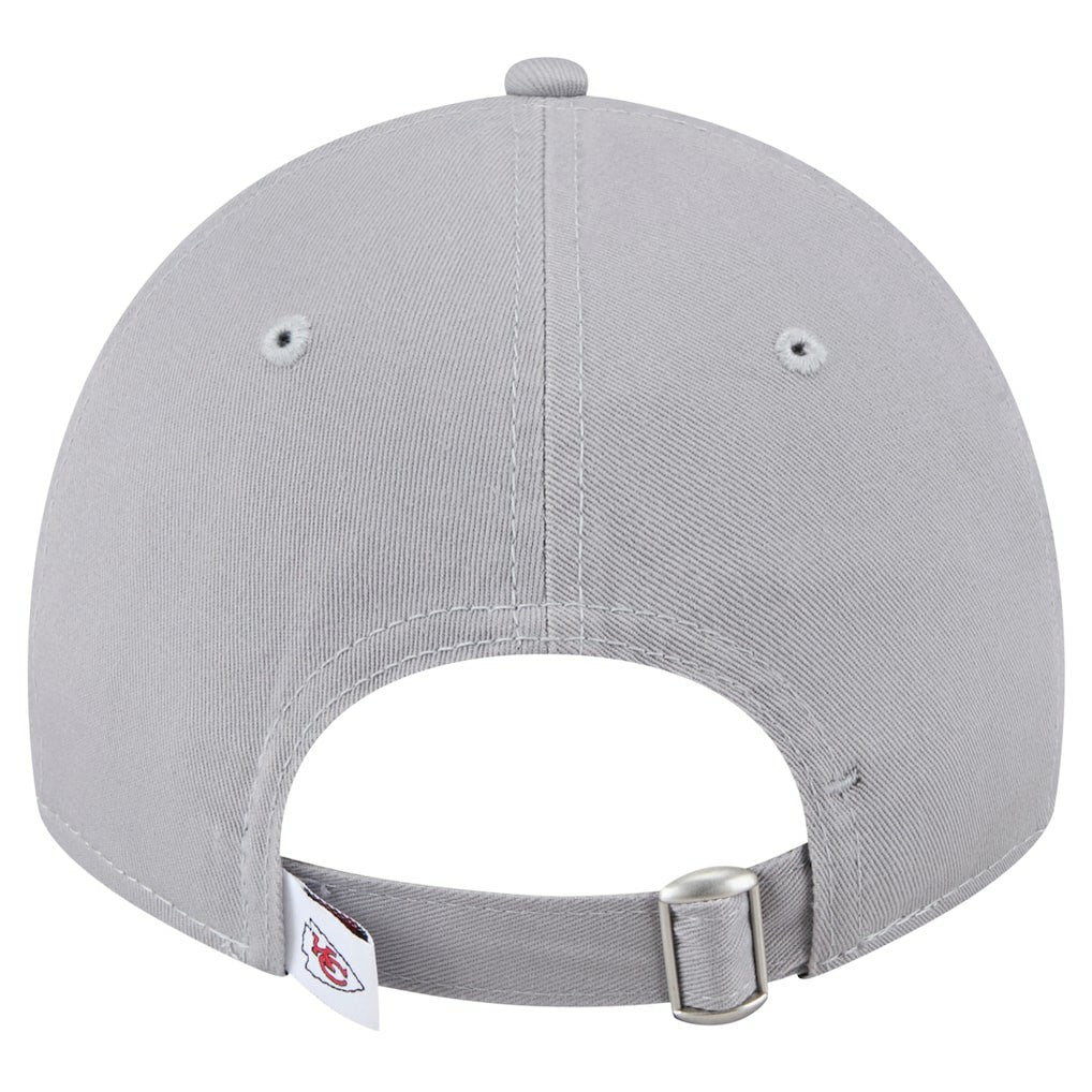 Kansas City Chiefs New Era Women's Main 9TWENTY Adjustable Hat - Gray cheap