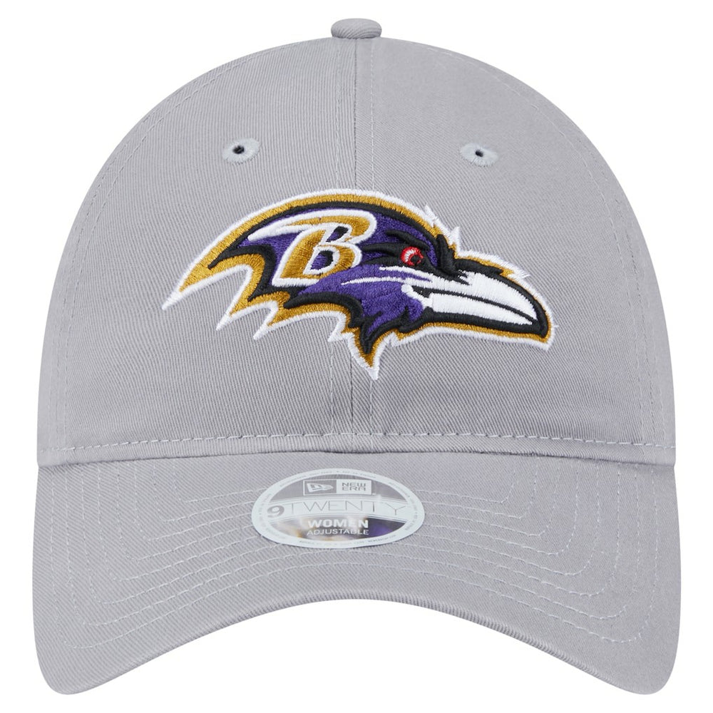 Baltimore Ravens New Era Women's Main 9TWENTY Adjustable Hat - Gray outlet