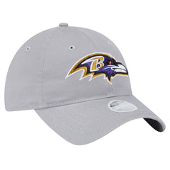 Baltimore Ravens New Era Women's Main 9TWENTY Adjustable Hat - Gray outlet