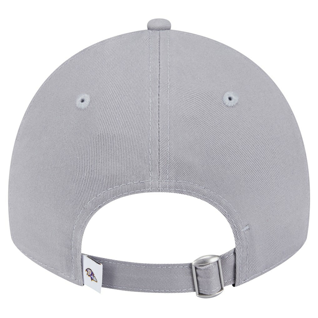 Baltimore Ravens New Era Women's Main 9TWENTY Adjustable Hat - Gray outlet