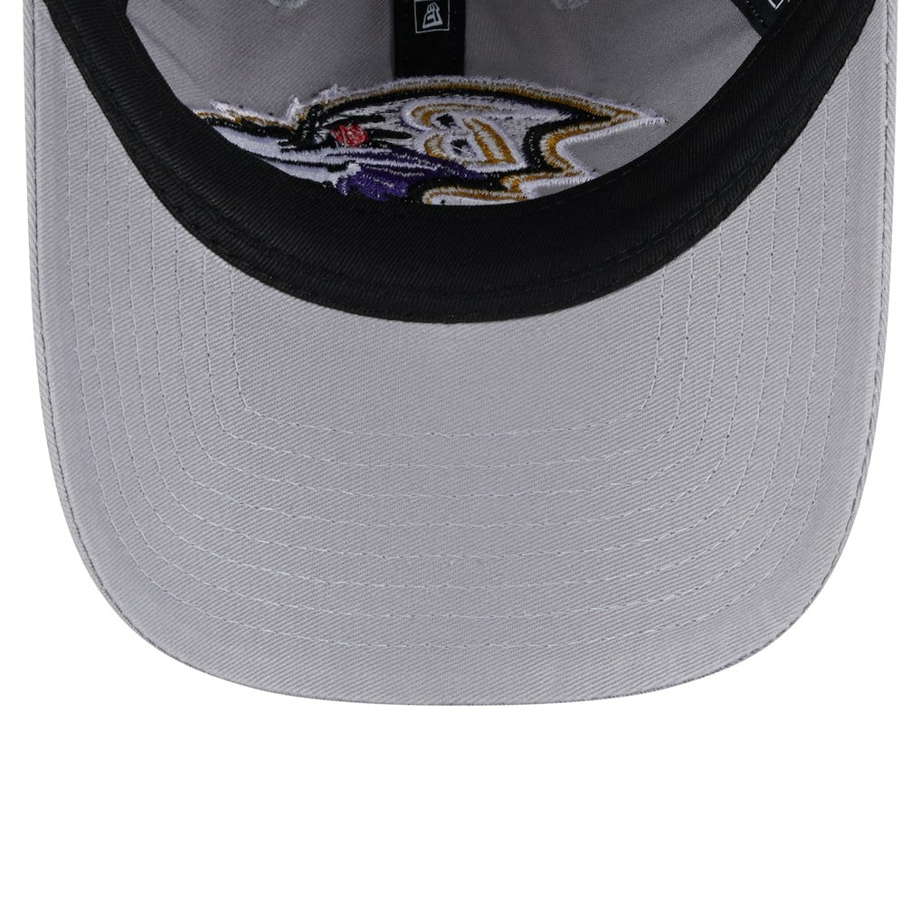Baltimore Ravens New Era Women's Main 9TWENTY Adjustable Hat - Gray outlet