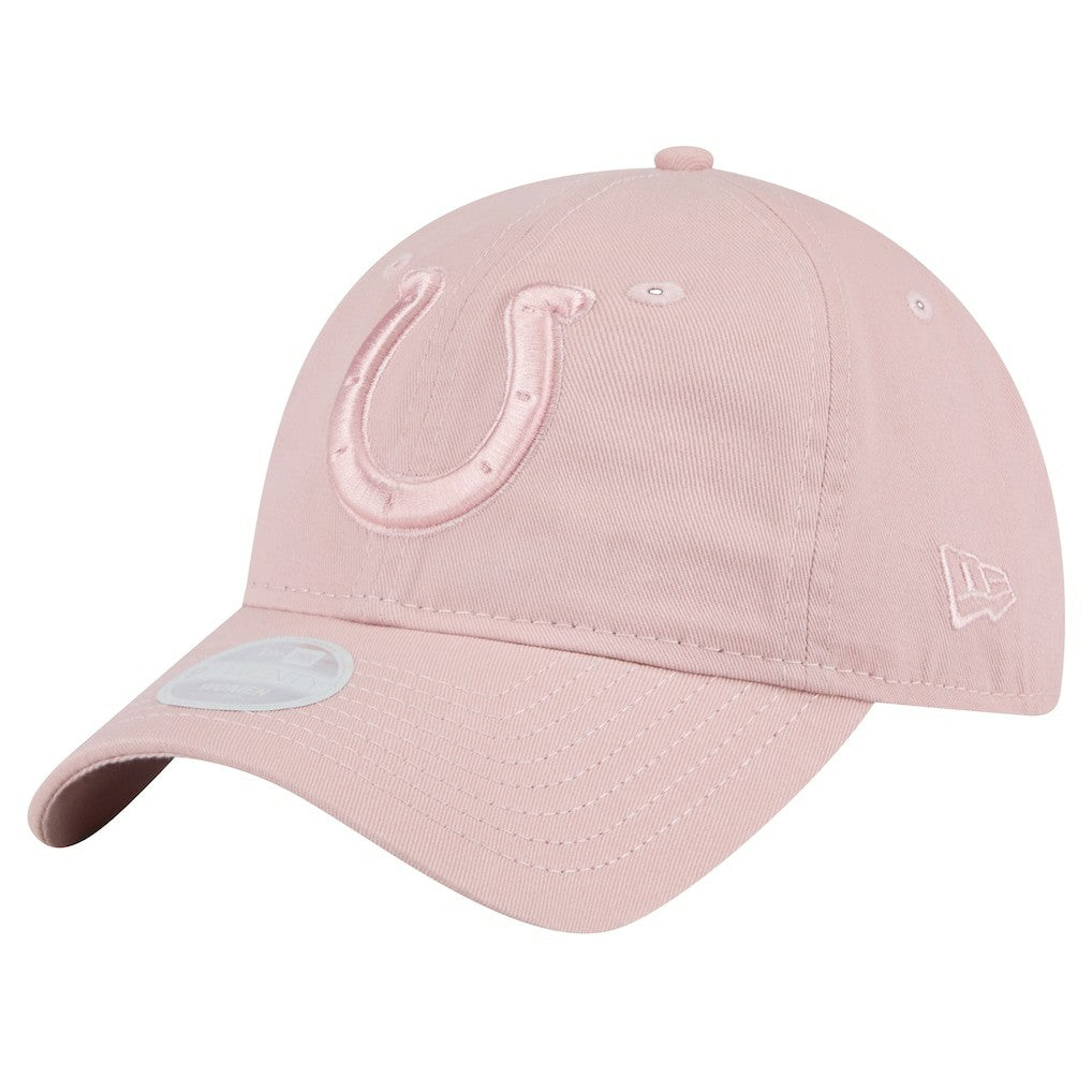 Indianapolis Colts New Era Women's Main 9TWENTY Adjustable Hat - Light Pink cheap