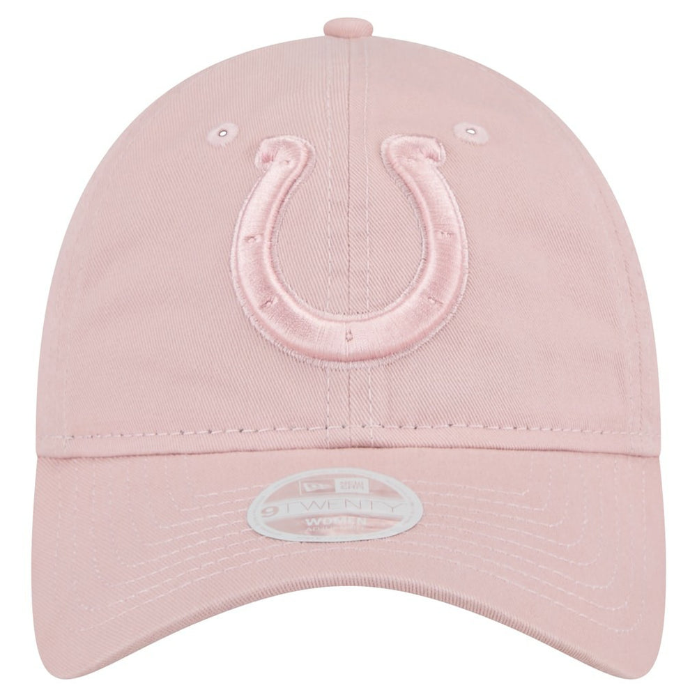 Indianapolis Colts New Era Women's Main 9TWENTY Adjustable Hat - Light Pink cheap