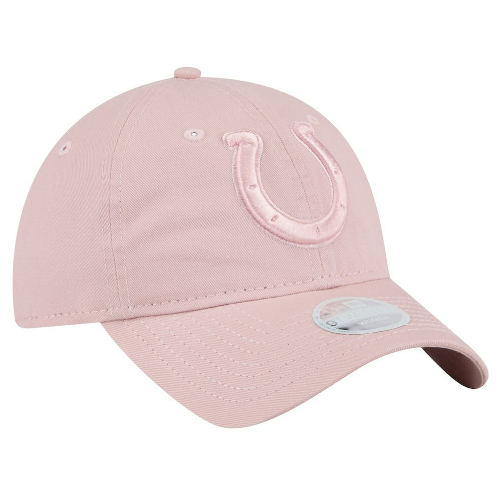 Indianapolis Colts New Era Women's Main 9TWENTY Adjustable Hat - Light Pink cheap