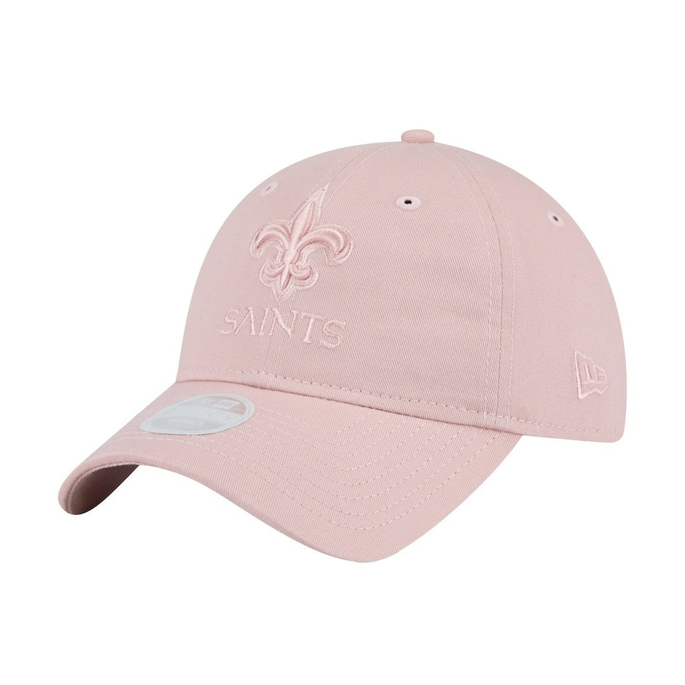 New Orleans Saints New Era Women's Main 9TWENTY Adjustable Hat Main 9TWENTY Adjustable Hat - Light Pink on sale