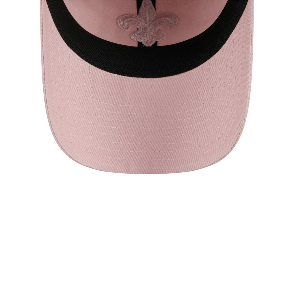 New Orleans Saints New Era Women's Main 9TWENTY Adjustable Hat Main 9TWENTY Adjustable Hat - Light Pink on sale