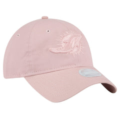 Miami Dolphins New Era Women's Main 9TWENTY Adjustable Hat - Light Pink discount