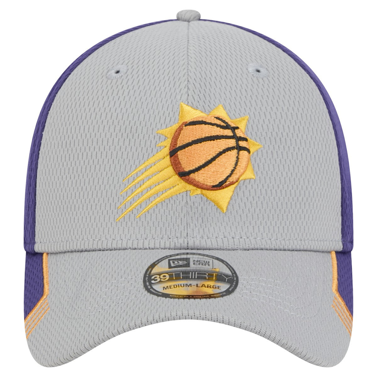 Phoenix Suns Active Trim 39THIRTY Flex Hat - Gray/Purple | New Era cheap