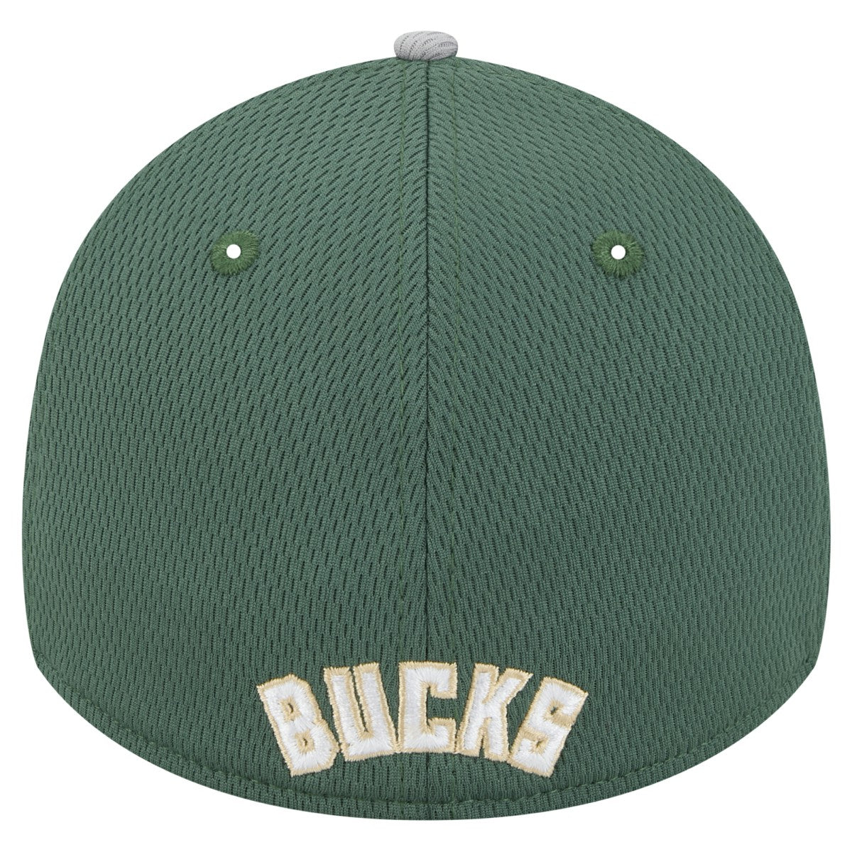 Milwaukee Bucks Active Trim 39THIRTY Flex Hat - Gray/Hunter Green | New Era for sale
